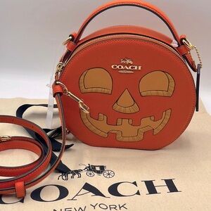 Coach Pumpkin Canteen Crossbody